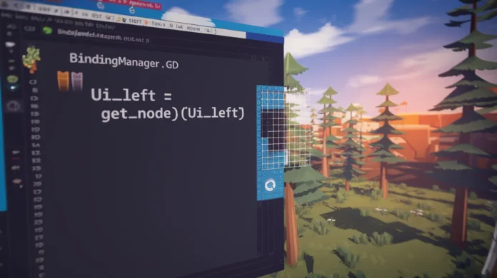 godot how to hard edit the binding for ui_left